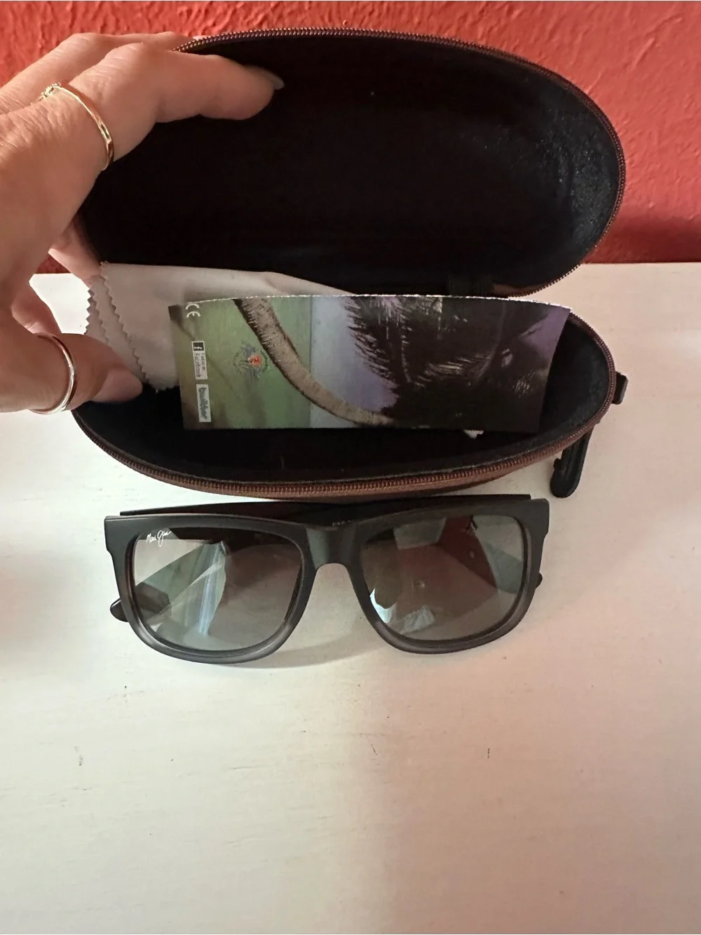Maiu Jim Kāpi‘i Matte Black Sunglasses